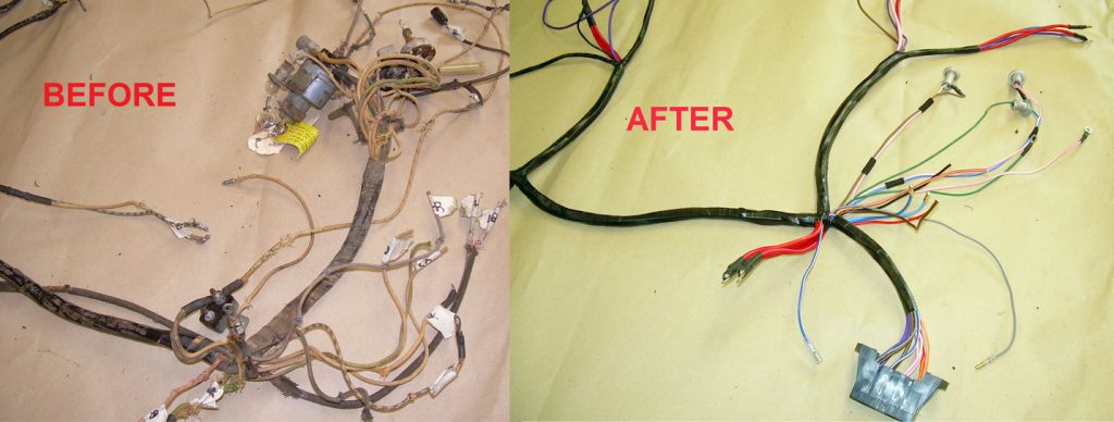 main ignition loom before and after